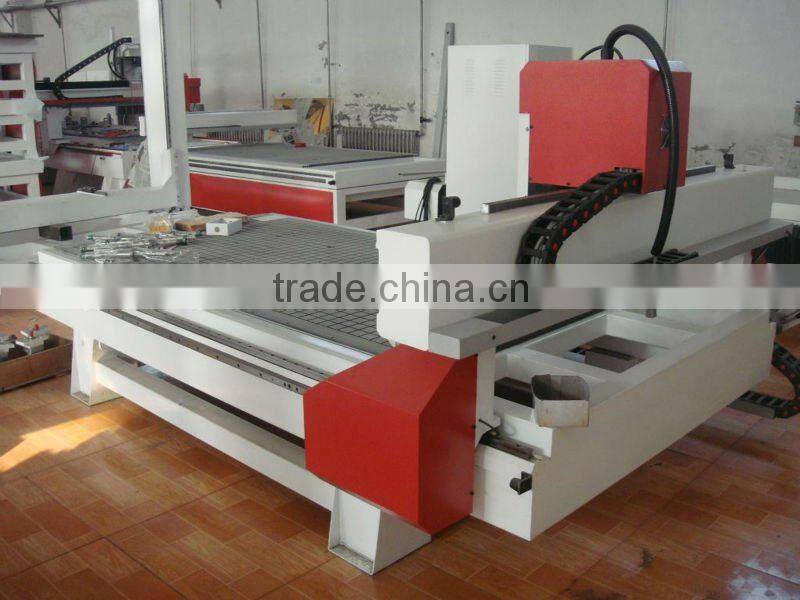 cnc wood router / 4.5kw spindle /stepper motors/vacuum table /Ncstudio or DSP controller