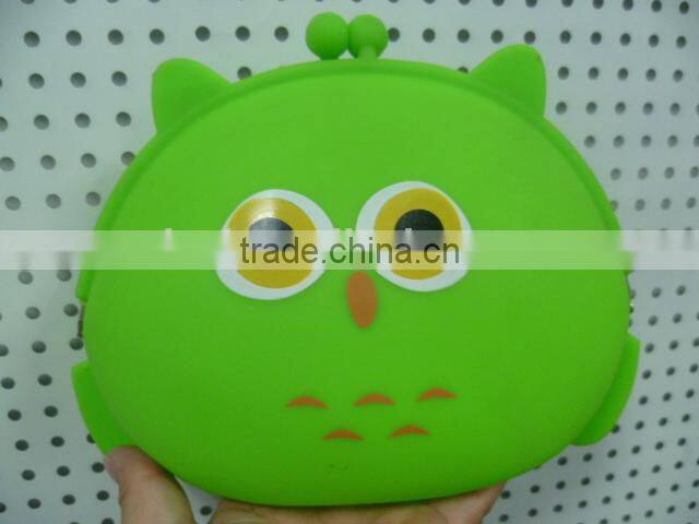 Customized Cheap Pochi Purse Silicone Coin Purse