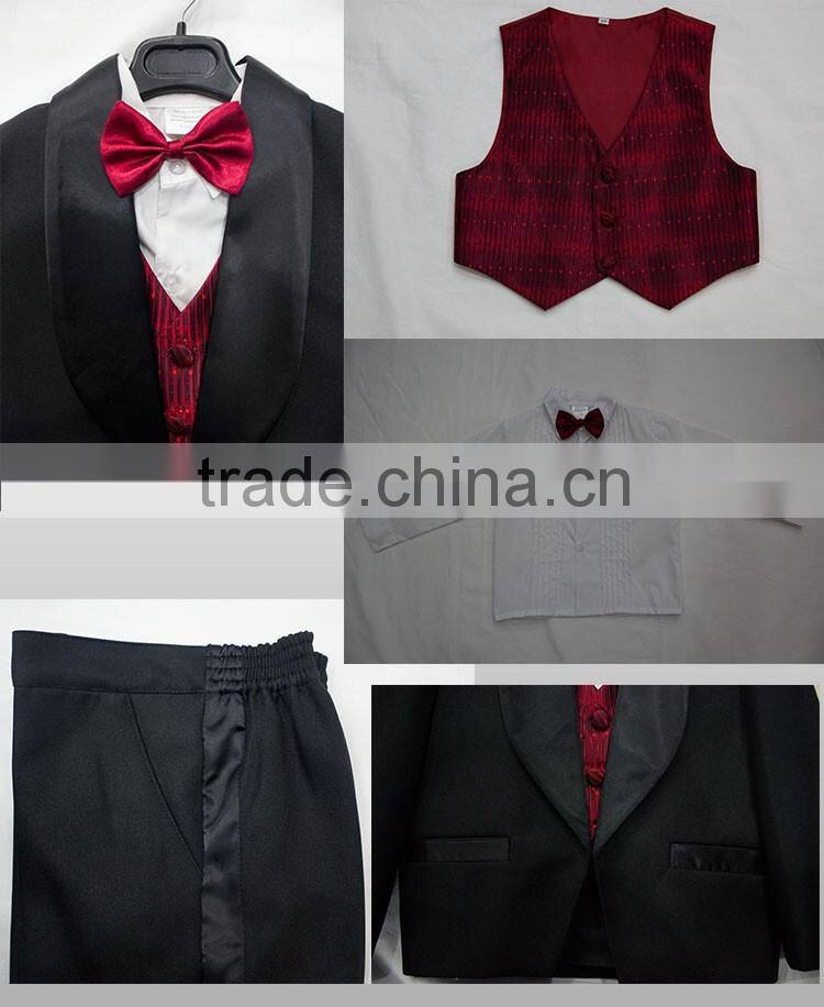 New design red tuxedo suit with great price