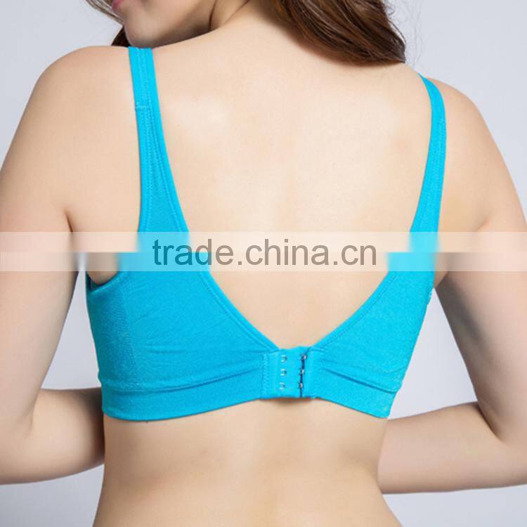 Sexy Fancy Girls Wire-free Bra Sets Push-up Yoga Brief Sets