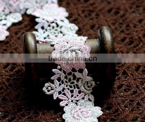Water Soluble nylon lace/lycra lace/embroidery lace/flower lace/edge lace/