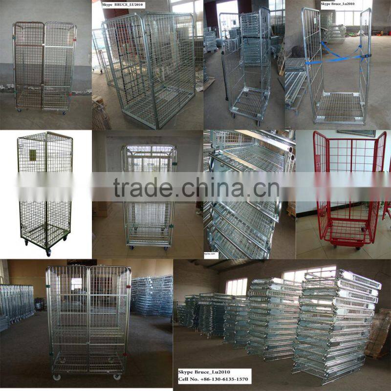 Supermarket storage rolling cart