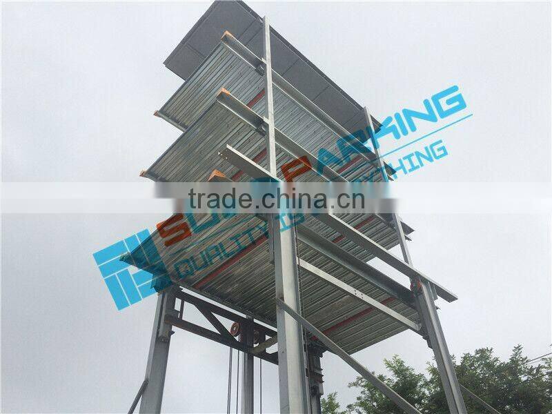 Car lifts for home garage hydraulic driven portable underground parking lift