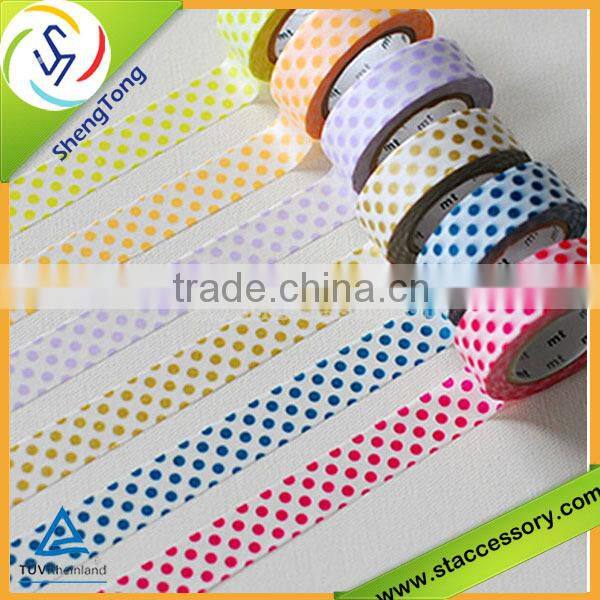 Over 200 patterns china japanese masking tape wholesale Decorative DIY rice paper tape painters tape sizes