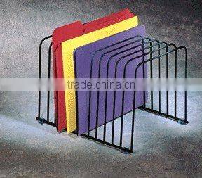Hot selling smart design fashion office desktop metal wire file holder