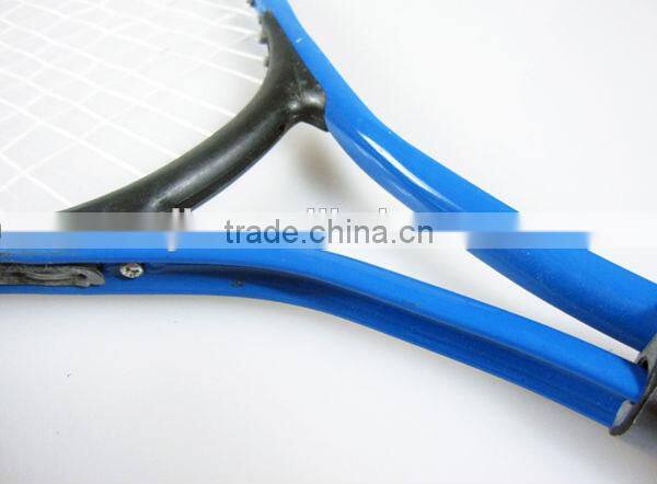 Custom painting tennis racket, Tennis racquet with carbon fiber frame, polyester face net