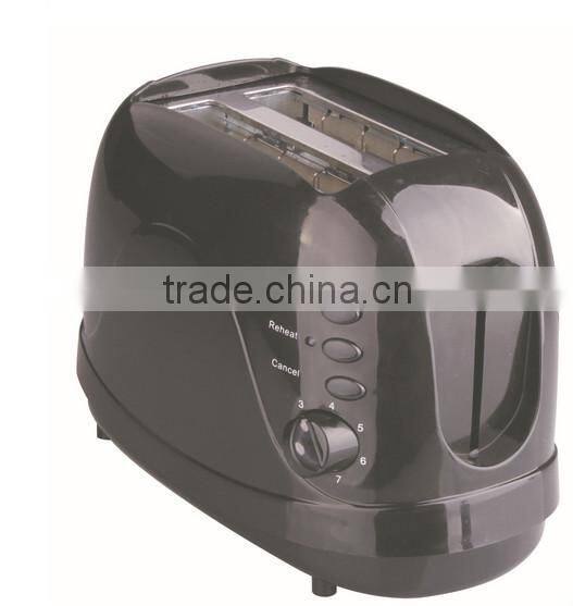 Hot sale 2 slice long slot toaster