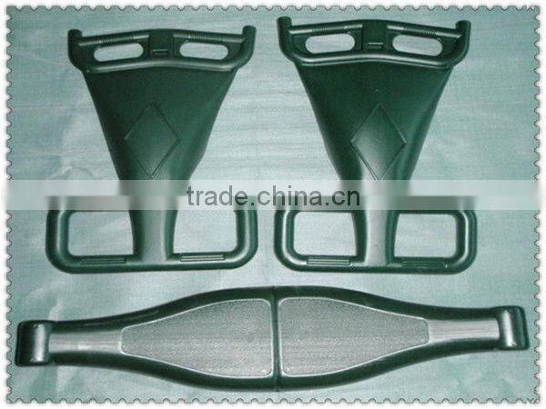 Garden Plastic Glider Swing Seat with Rope