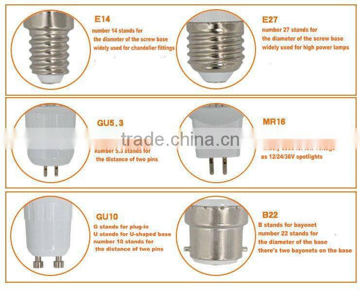 high quality dimmable 500lm mr16 leds lighting china supplier led spotlight mr16