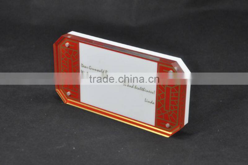 Small Size Acrylic Photo Frame Handmade