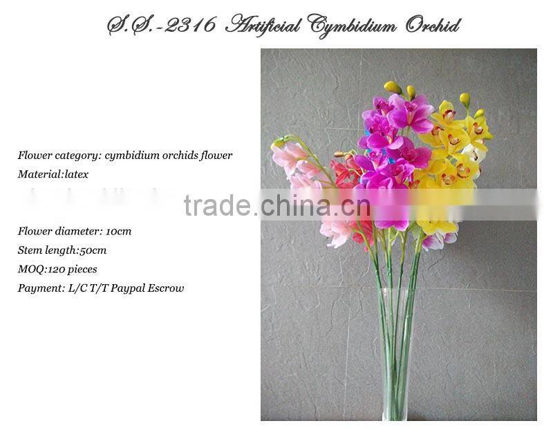 High quality waterproof artificial flowers
