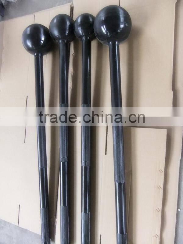 2015 new Crossfit Fitness Body Shapping Equipment Solid Steel Mace Ball