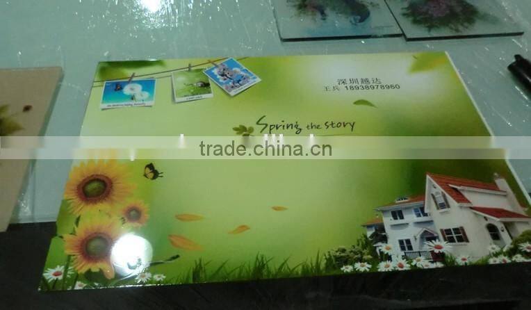 with 228x1440dpi digital inkjet Fast dry acrylic sign board printer with high resolution