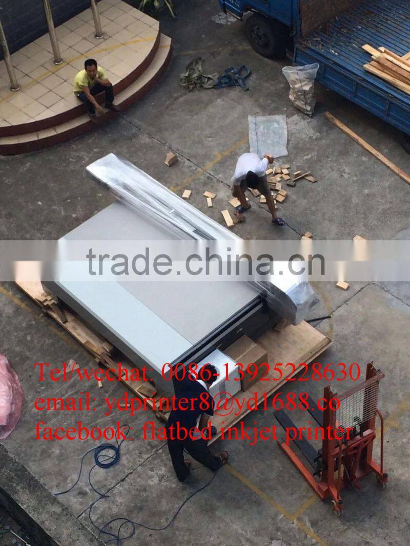 full color automatic industrial fast UV printer on all materials