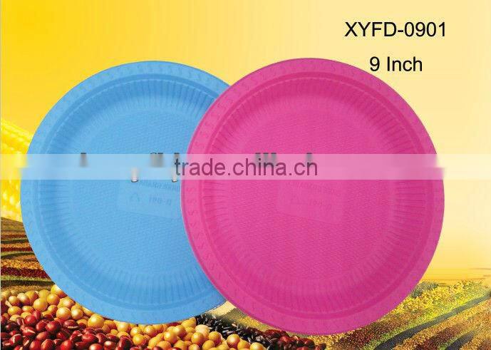 ecofriendly biodegradable disposable dinner plate&dish(XYFD-0901)