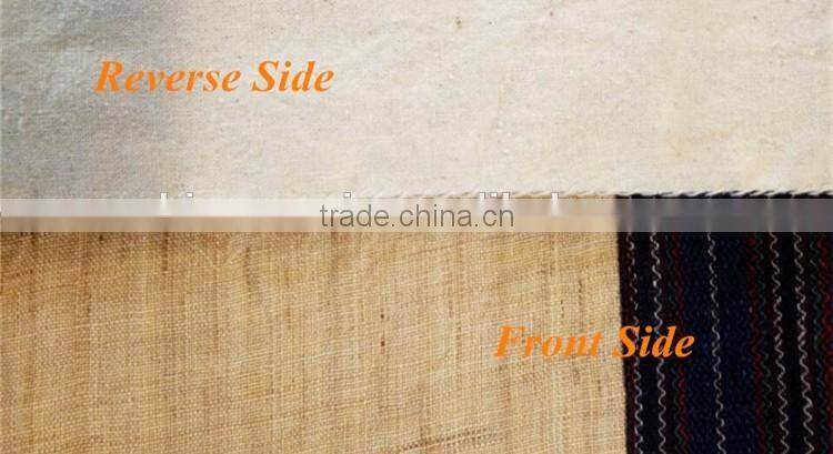 Burlap Table Runner Made Of Grass Cloth