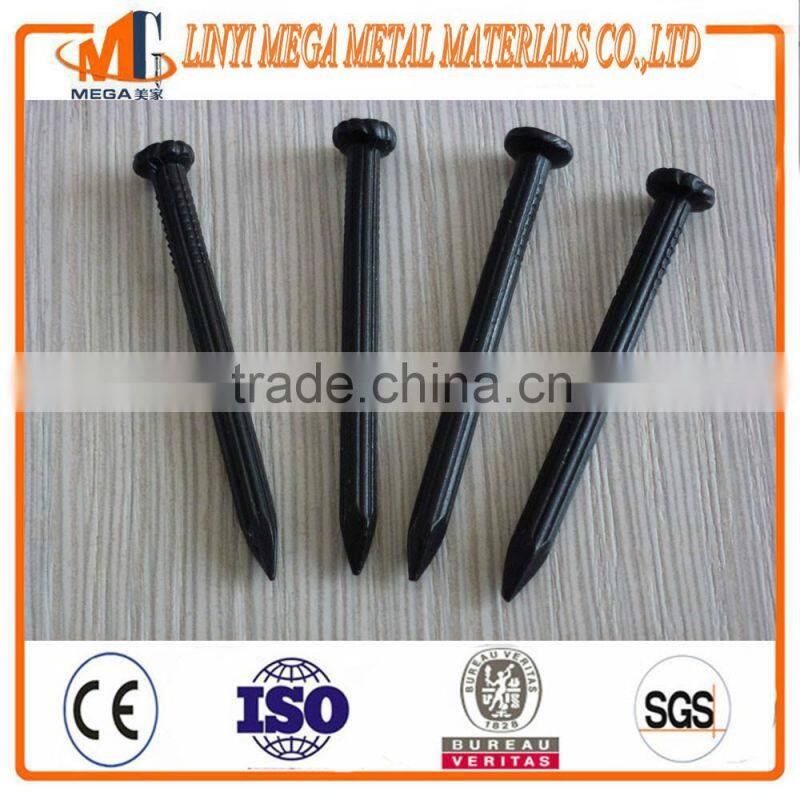 svender supply harp diamond point smooth shank Electro Galvanized steel concrete nail