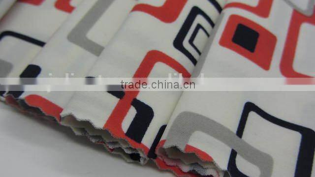 red black rectangle buckle spandex print nylon wholesale fabric china
