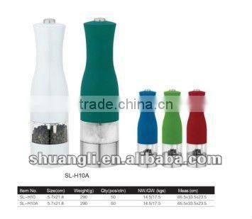 stainless steel electric pepper mill /salt & pepper mill