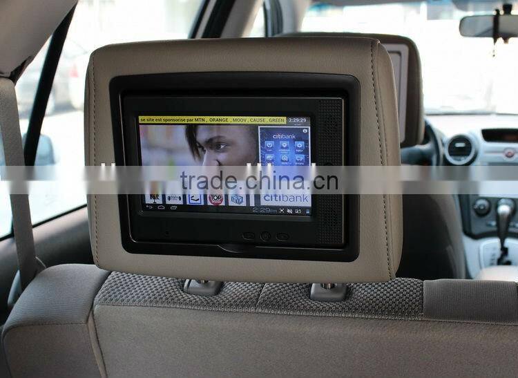 Advertising Touch Screen On Cabs With Software Customized