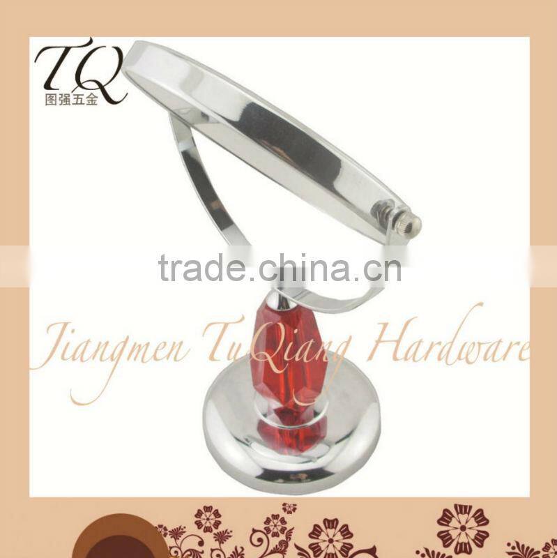 Fashional pocket cosmetic mirror with crystals