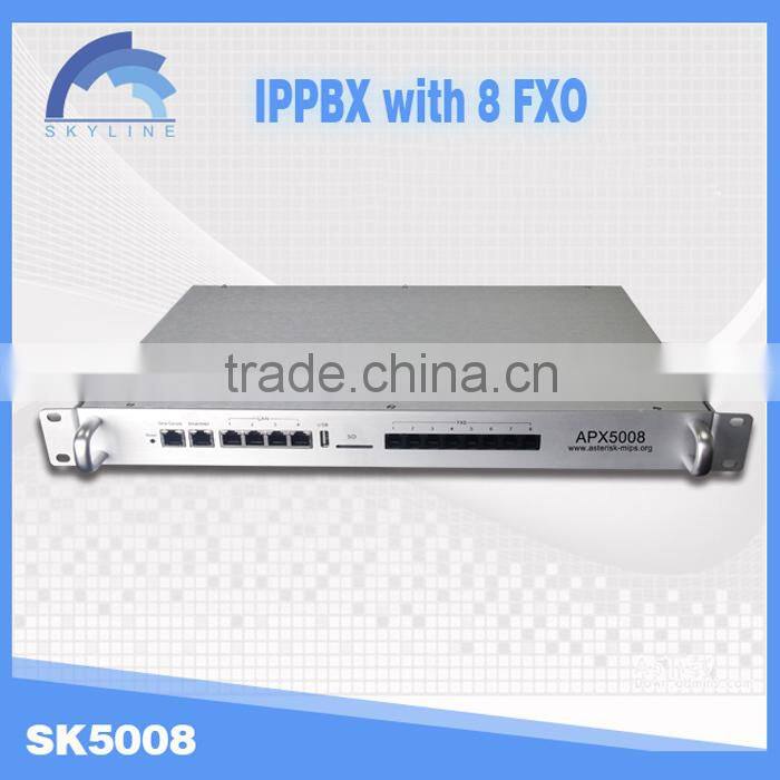 New Arrival product Ip pbx skype gateway without pc APX5008 with good technology support