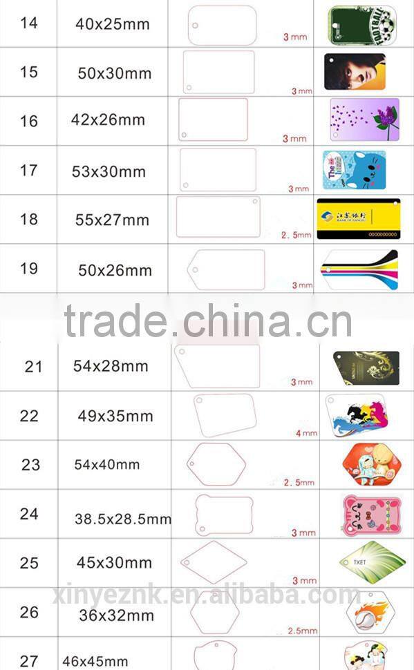 ISO14443A RFID NFC PET Epoxy Tag with Metal Ring