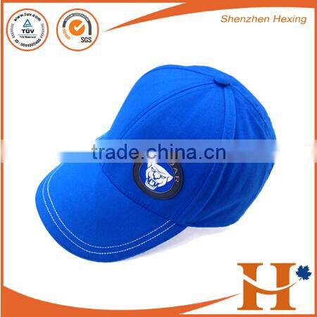 2015 new style Custom Design 6 Panels PVC Logo Baseball caps