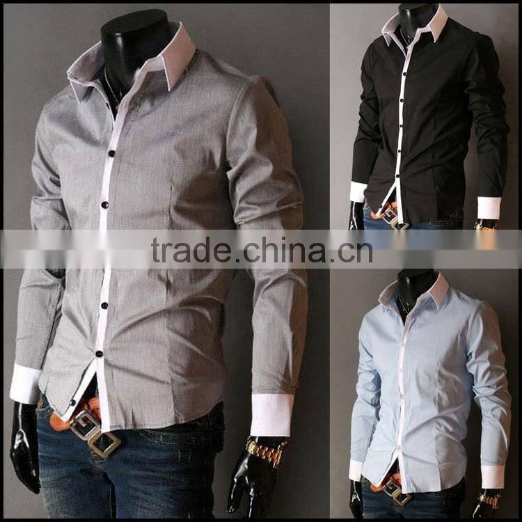 New Design Men Casual Shirts Latest Fashion Men Casual Shirts for mens shirt with 100%cotton