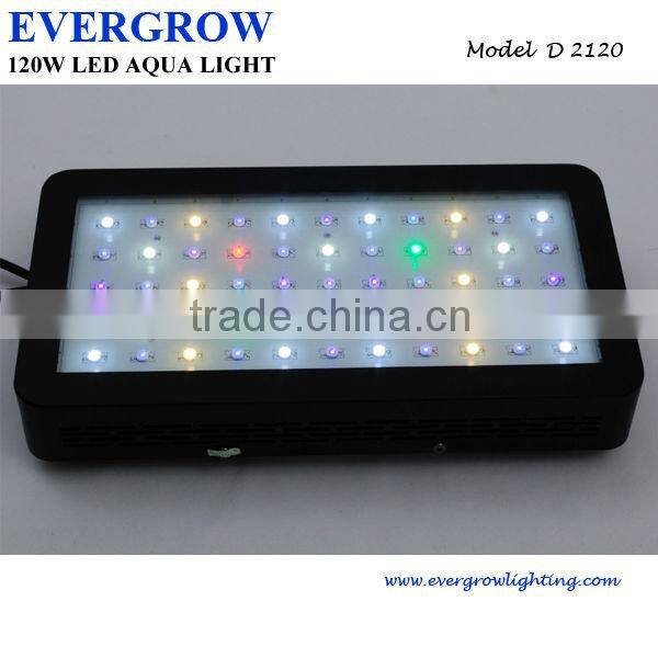 New Design EverGrow 16" 120w Dimmable led aquarium light