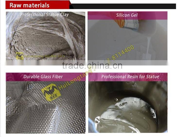 Handmade durable fiberglass dinosaur head