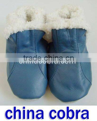 soft sole leather baby boots for winter