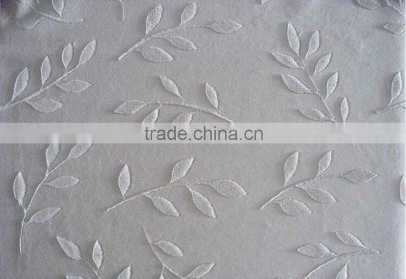 2015 News super soft 100% polyester burnout velour fabric