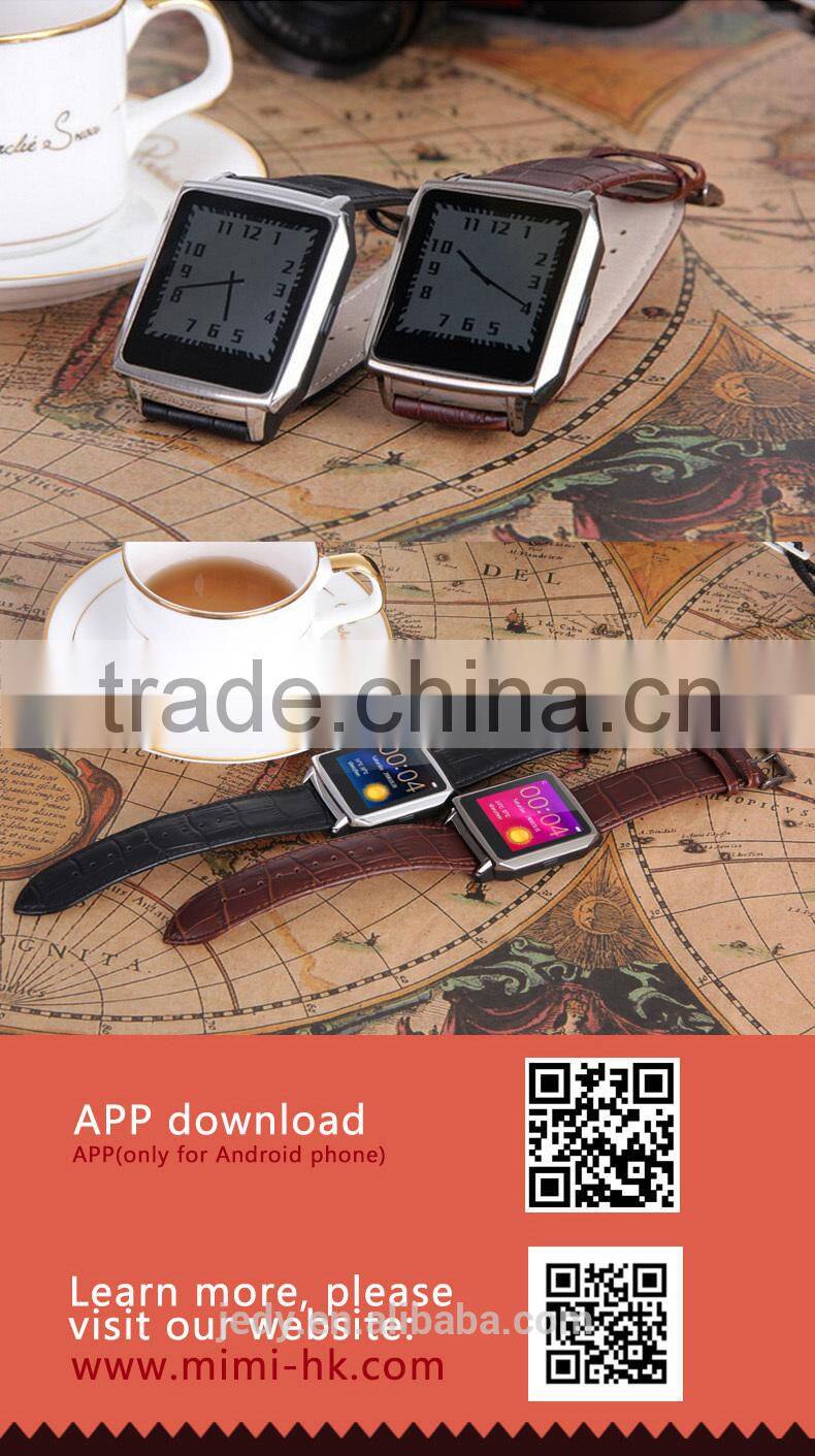 Latest BTW-W3 Smart watch with heart rate monitor. pedometer Sync android and ios Capacitive Touch screen 1.6 inch