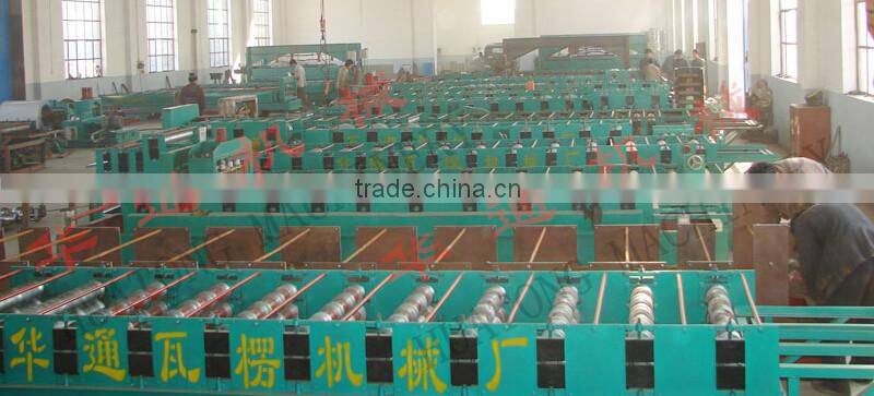 Superior Quality Colored Glazed Steel Roof Tile Roll Forming Machine