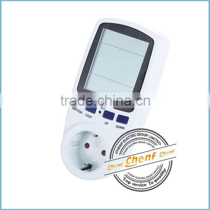 Hot Sell EU Voltage Current Analyzer Power Factor Meter Tester with 230V 16A