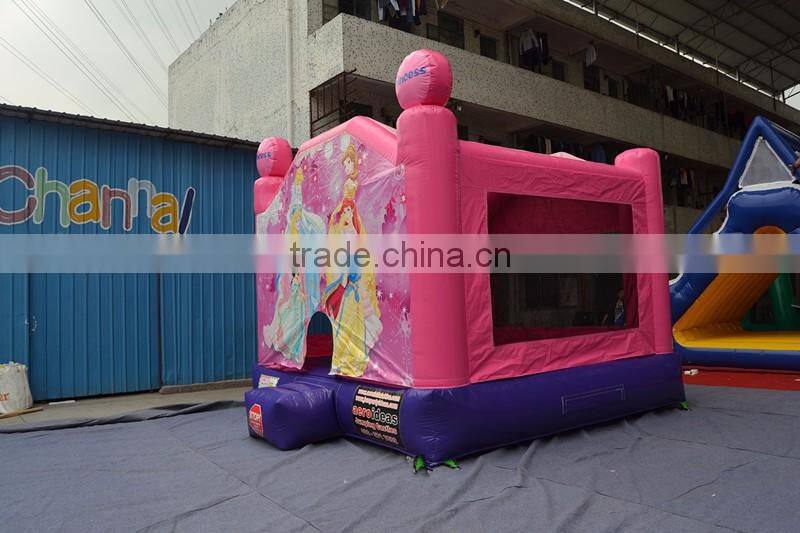 princess inflatable jumping bouncer castle for sale