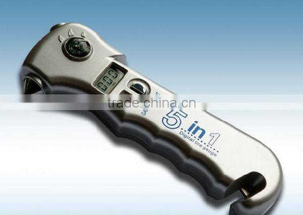 multifunction digital tire pressure gauge