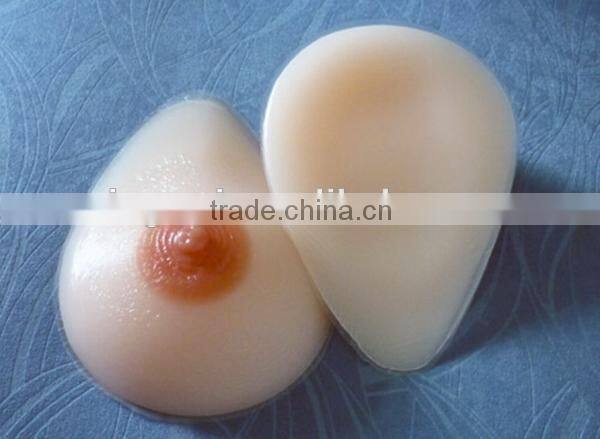 Water Drop Shape self adhesive silicone breast Breasts 600g Breast