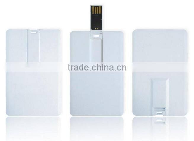 hot sale bulk custom logo credit card usb flash drive