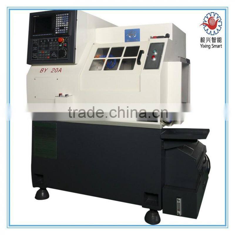 Shanghai Factory Supply Model BY20A Economical Twin Spindle CNC Lathe Machine Price