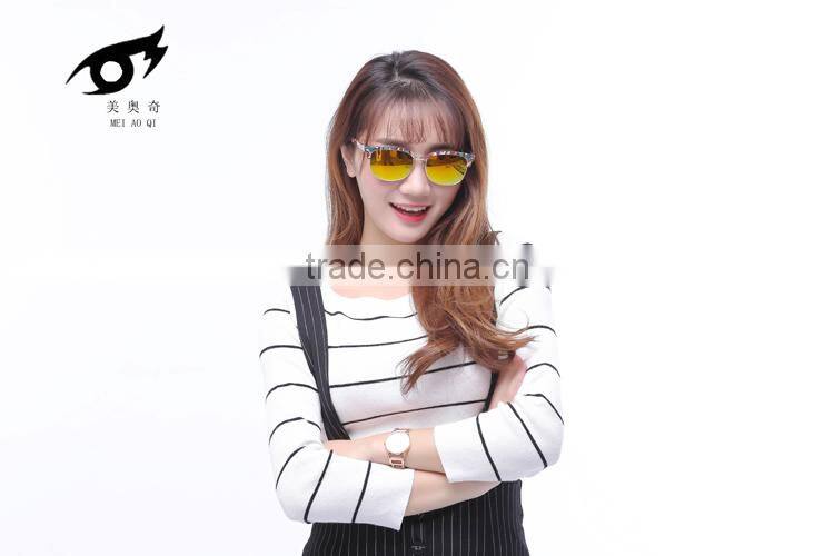 2016 new design lady sunglasses high quality glasses