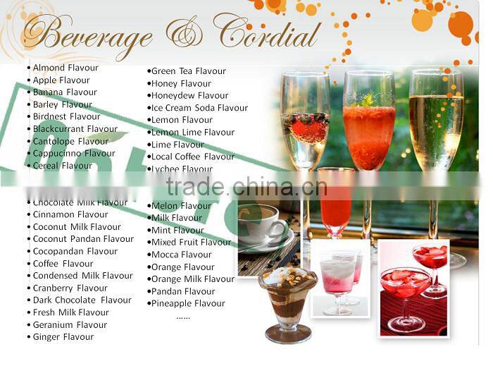 Strawberry liquid and powder food grade flavour