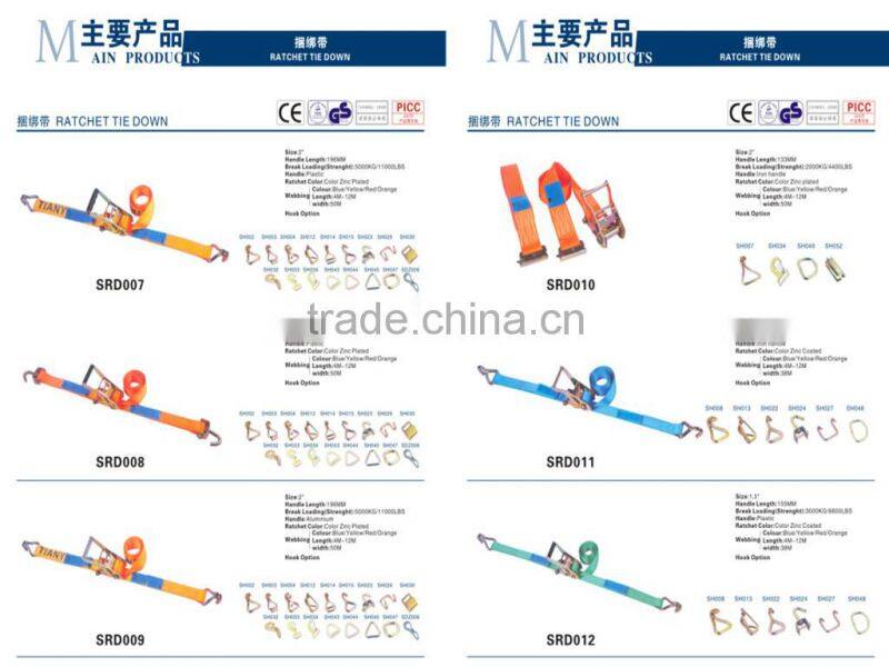 EN 1492-2 Polyester eye-eye round sling/heavy duty safety lifting sling/round sling