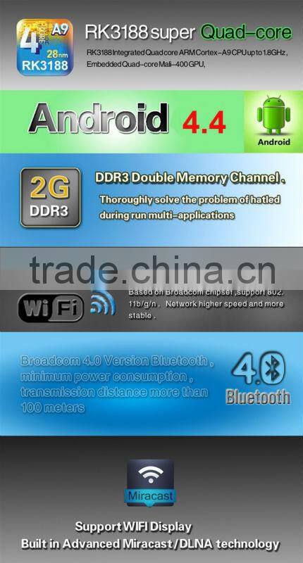 Cheap best MINI PC tv stick CR9S embedded with Android 4.4/use for hotel/office/school library/Home