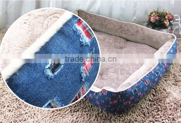 Retrospective jean waterproof pet mat