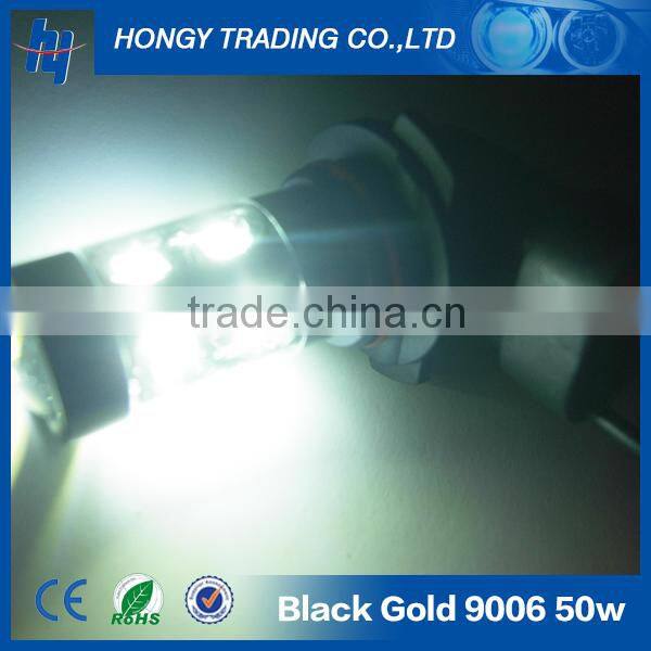 Black-top 9006 50w car bulbs