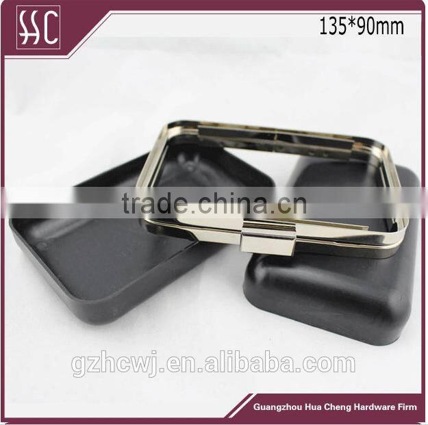 135*90mm classical clutch box frame metal purse frame with boxes