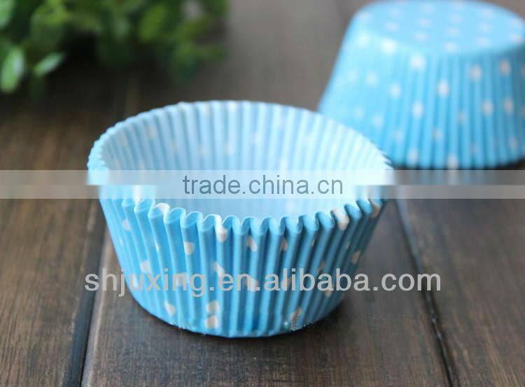 Black Polka Dot greaseproof cupcake liners