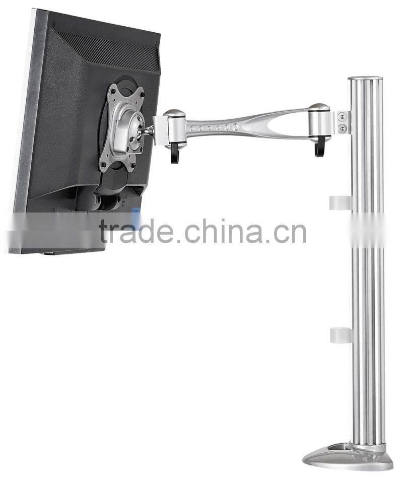 Flat computor LCD monitor holder arm for home and office usuage